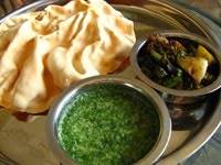 Potato string bean subji