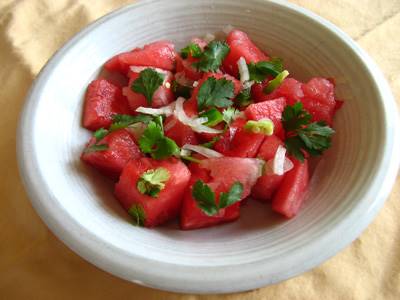 Watermelon salsa