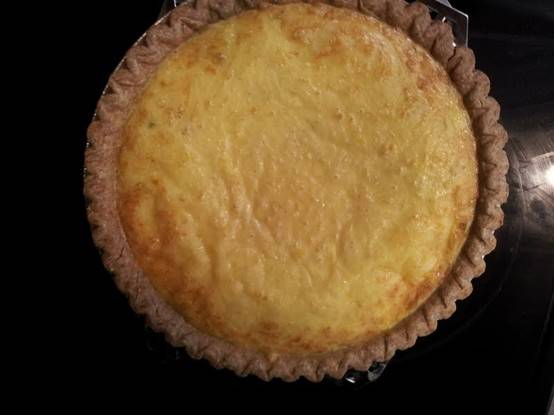 Leek quiche