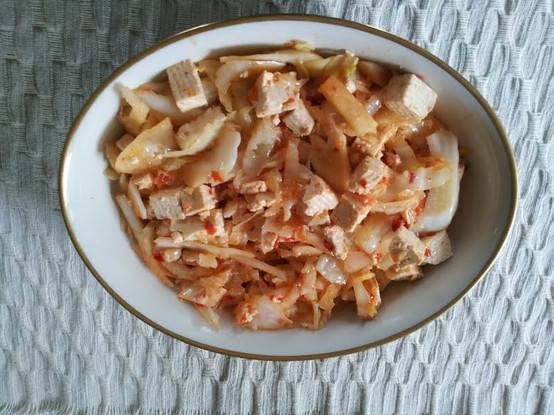 Tofu and Cabbage