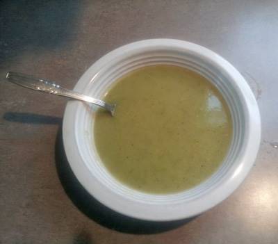 Asparagus Potato soup