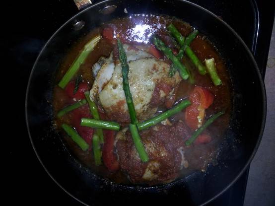 Chicken tomato pesto 