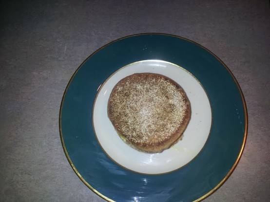 Poached eggs and avocado sandwich