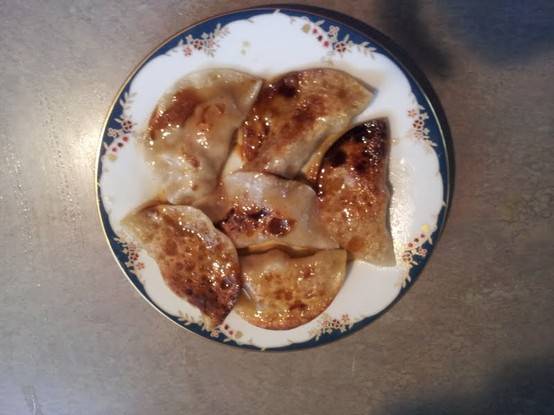 Shrimp pot stickers