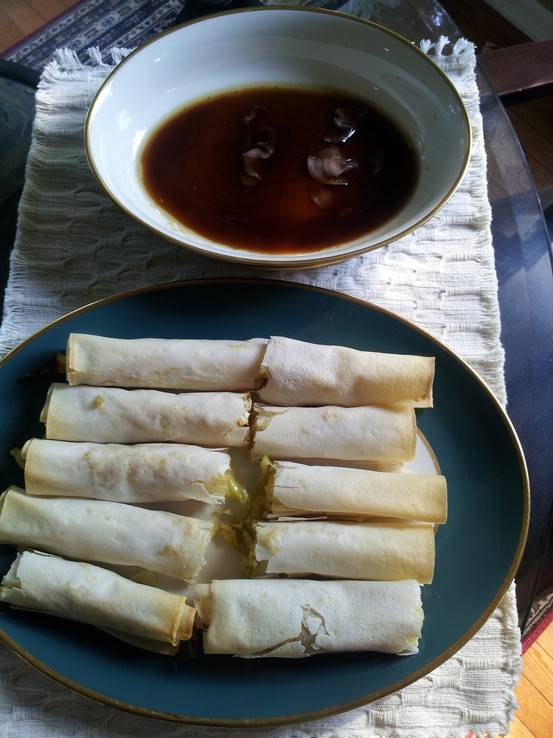 Ethiopian Chinese egg roll