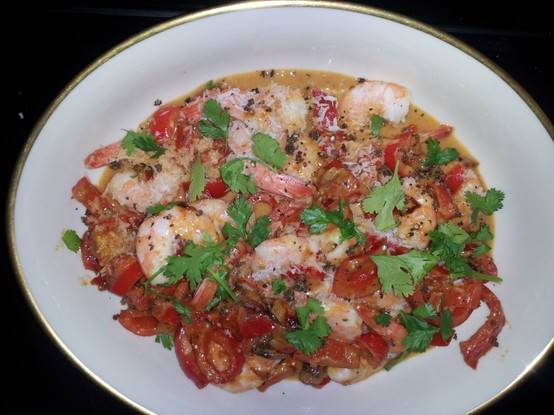 Shrimp with Spicy broad bean fish sauce 