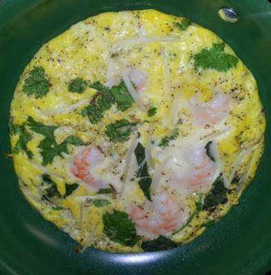 Vietnamese egg pancake