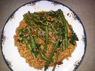 Vietnamese tomato paste rice