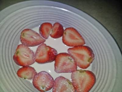 Strawberries and cream