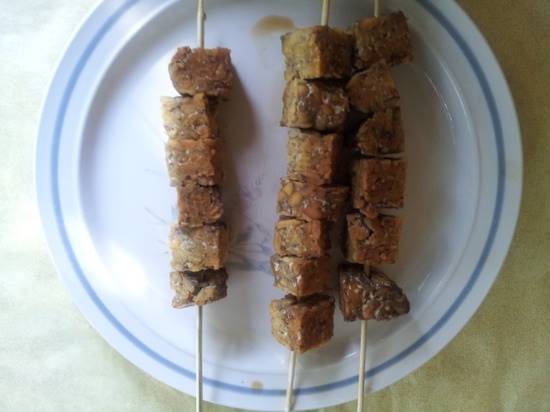 Tempeh satay