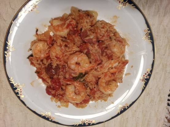 Shrimp jambalaya 
