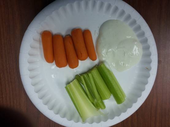 Yogurt dip with chat masala