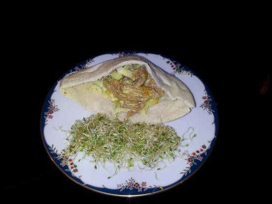 Curry Gluten Sandwich