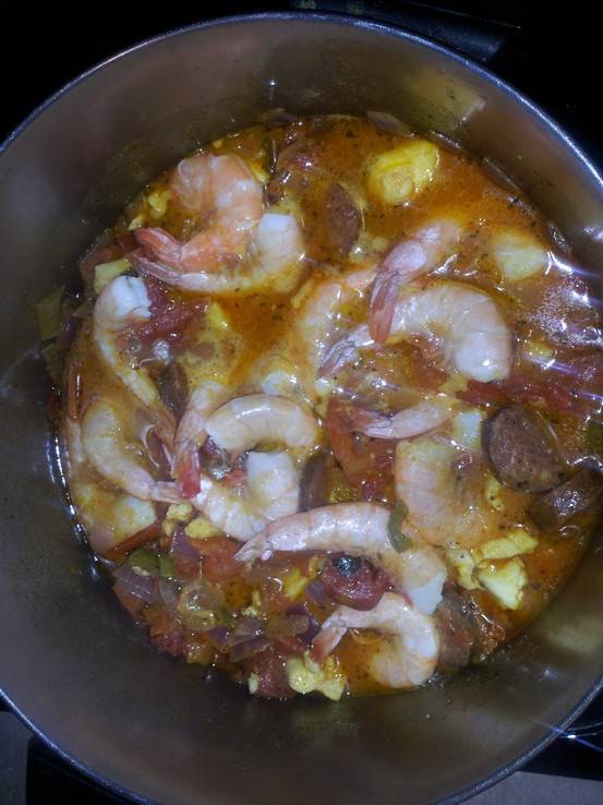 Spanish fish stew