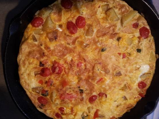 Coconut milk Frittata 