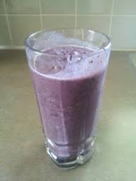 Blueberry Spinach smoothie