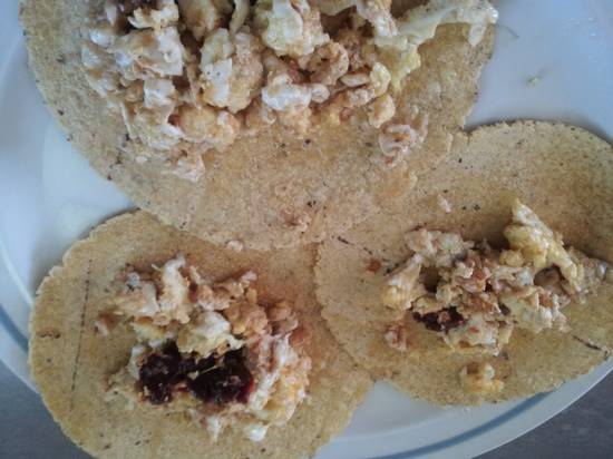 Different scrambled eggs