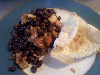 Delicious back beans