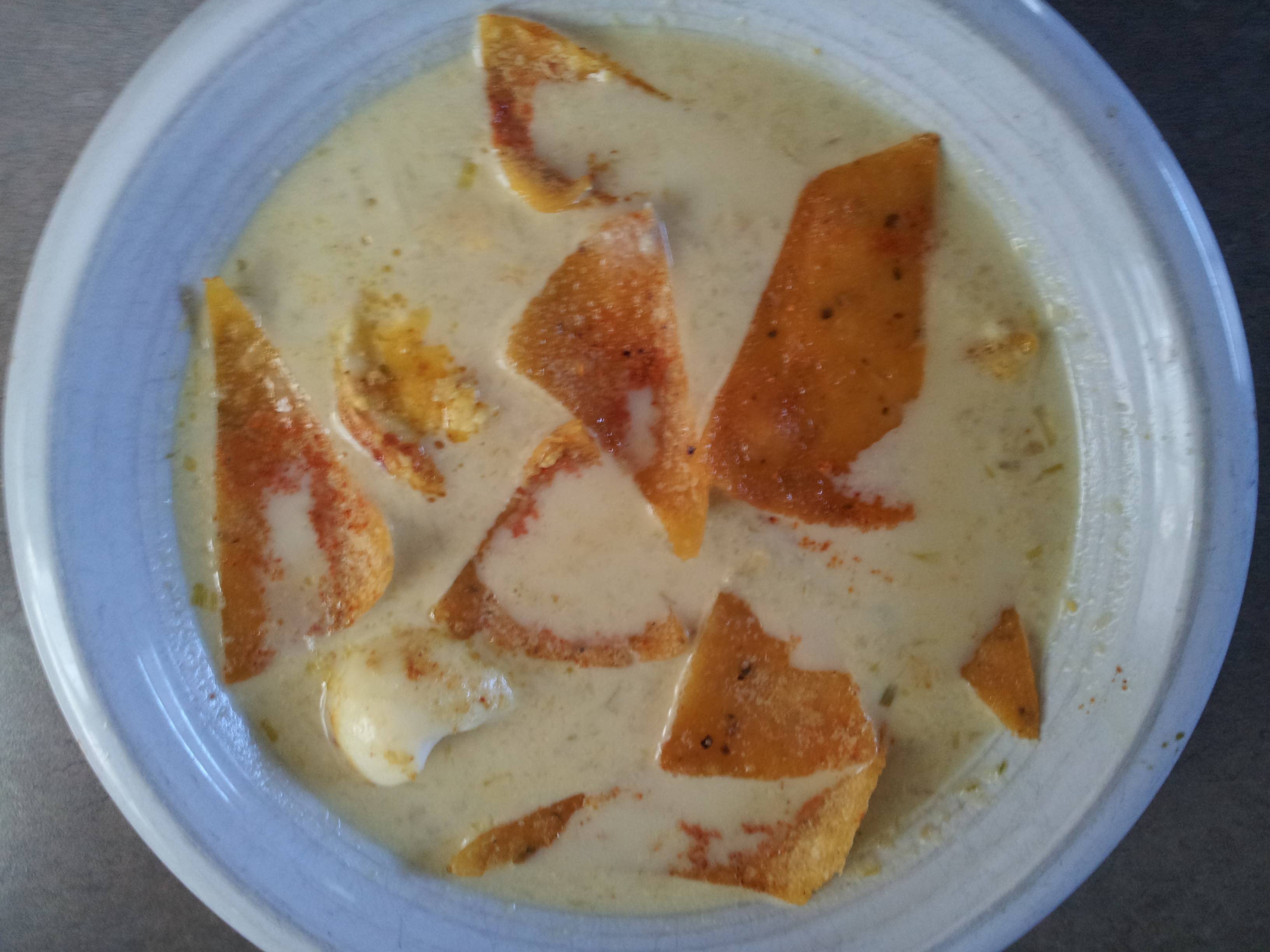 Cauliflower leek soup